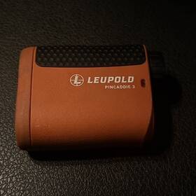 L8sgcd4768 Leupold Pincaddie 3 Golf Laser Rangefinder Orange Black Plastic Distance Battery