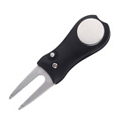 Lysb01fdzn44a-sprtseqip Cleverdelights Premium Switchblade Divot Tool With Magnetic Ball 634972125708