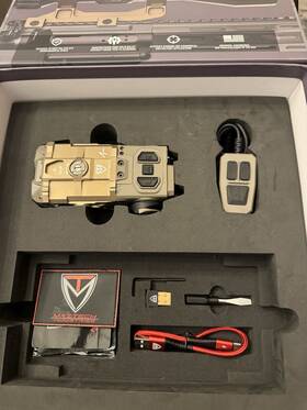 X4-lrf Maztech X4 Laser Rangefinder Range Finder - Barely Used In Box With Gear