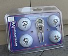Mcarthur Pittsburgh Penguins Golf Ball And Divot Tool Set New Nhl 099606019882