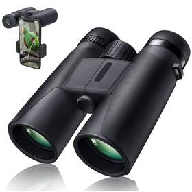 3216583073 Megrezo 10x42 Professional Binoculars With Smartphone Adapter Compact Waterproof Low