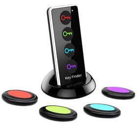 Megtaight 711523099104 Key Finder Locator With Sound 80db Rf Item Tags 130ft