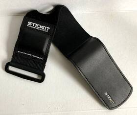 3201-g3blk-sl  Monument Golf Llc Stickit Magnetic Rangefinder Strap Securely Holds To Carts And Clubs