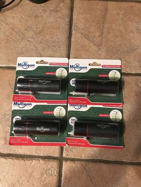 Mulligan 885777913407 Waterproof Golf Scope Range Finder 200 Yards -lot Of 4- New