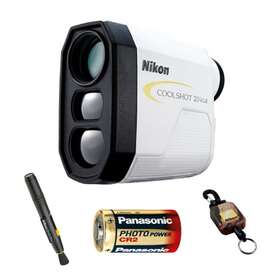 16666-nikon-k1 Nikon Coolshot 20i Gii Golf Laser Rangefinder With Extra Battery And Tether Bundle
