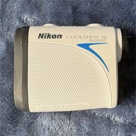 2063648 Nikon Coolshot 20 Golf Rangefinder 6x Magnification Fast Focus White Laser