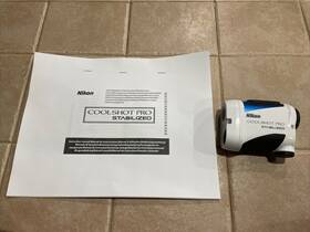 Nikon 571137589868 Coolshot Pro Stabilized Golf Rangefinder Scope With Printed Instructions