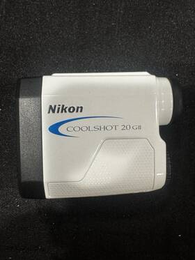 Nikon A122 Coolshot 20 Gii Golf Rangefinder White/black With Carrying Case