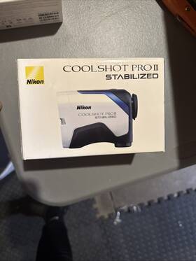 Lcspro2 Nikon Coolshot Pro Ii Stabilized Laser Rangefinder White F/s