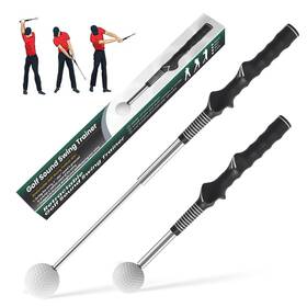 Nuisisa 768834165066 Retractable Golf Swing Training Aid Grip Trainer Acce