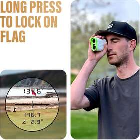 B0c7bczvd2 Pinshot Golf Laser Rangefinder Slope Magnet High Precision Flag-lock Technology
