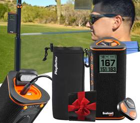 Playbetter 724901593361 Bushnell Wingman View Golf Speaker Gift Box Bundle - Lcd Display Bluetooth M
