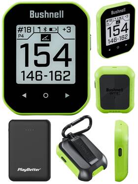 Playbetter 724901597956 Bushnell Phantom 3 Green Slope Golf Gps Handheld Bundle - Touchscreen Auto