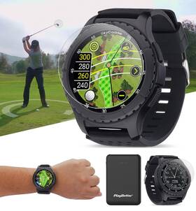Playbetter 754194167291 Skycaddie Lx5 Golf Gps Watch - Touchscreen Range Finder Smartwatch With 35