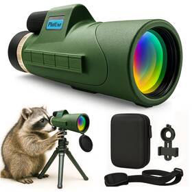 Bak-4 Plotuse 787269190078 12 50 Hd Monocular Waterproof Ipx7 Prism Scope With Smartphon