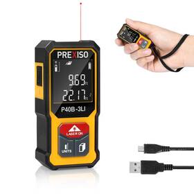 P40b-3li Prexiso Mini Laser Measurement Tool 135ft Rechargeable Distance Meter