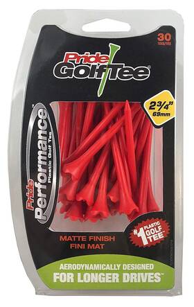 Evcm23430r Pride Golf Tee Teegolf Tees 2.75 Red