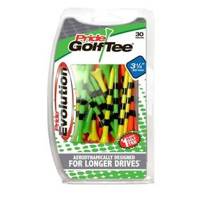 Pride Professional Tee System 760287141468 Performance Evolution 3-1/4 Inch Plastic Golf T