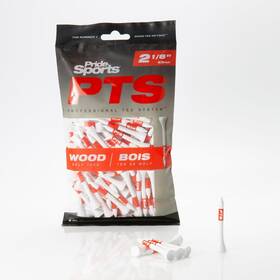 Pt2181275-a Pride Professional Tee System Golf Tees 120 Count Letter Print