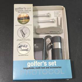 8502 Protocol Golfers Set Rangefinder 8x21 Multi-tool Golf Accessories