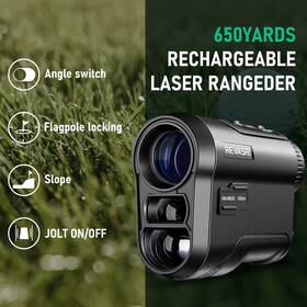 Km-m600-golf Proxxi Rechargeable Golf Rangefinder With Slope Flag Lock And Vibration Features