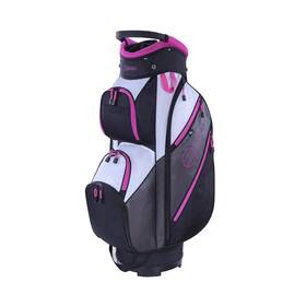 Hmrgb-1401 Ram Golf Lightweight Ladies Cart Bag With 14 Way Dividers Grey/pink
