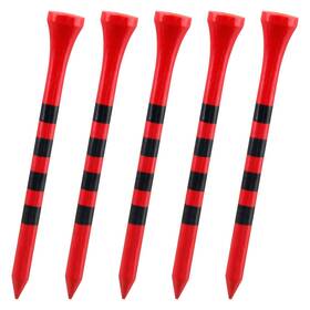Sdd202339t-02 Rierdge Bamboo Golf Tees Red And Black Stripes