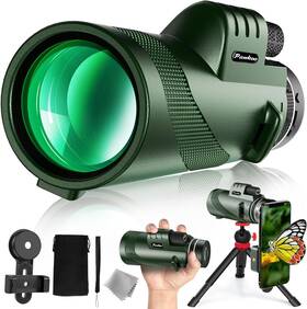 4060-pro Riroma Monocular - Telescope 40x60 Hd With Smartphone Adapter Tripod And Por