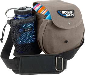 Rogue Iron Sports 727422222444 Disc Golf Satchel Bag- Sling Tote Bag For Frisbee - Holds Up