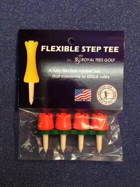 Royal Tees Golf 689076413909 Royaltees R4 1/2 Inch Pack Flexible Orange