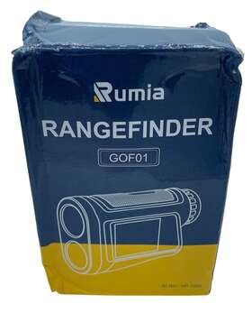 Gof01 Rumia Golf Rangefinder 1200 Yards Laser Golfing Range Finder With 6x Magnifi