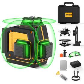 Y03cg-hwus Savsec Laser Level 360 Self Leveling 3 X 3d Stepless Dimming Up To 37h