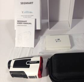 Segmart 445000380326 Laser Golf Hunting Rangefinder 7x Magnification Clear View 900 Yards La