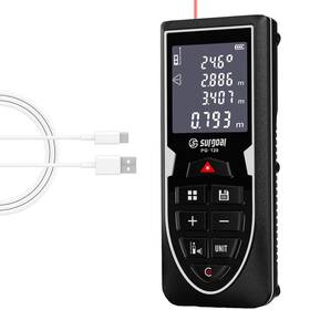 Sg Surgoal 795847406411 Rechargeable Laser Distance Meter 393ft Digital Measure With Angle