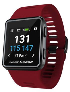 Shot Scope 060475050042 Golf V3 Gps Watch Red Gps/range Finders