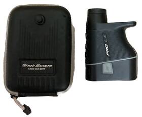 Shot Scope 060475050332 Pro Lx Golf Laser Rangefinder With Carrying Case In Box -black/gray