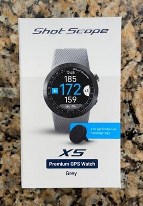Shot Scope 060475050455 X5 Gps Watch Tracker Tags And Charger