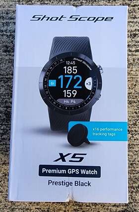 Shot Scope 060475050738 X5 Gps Watch - New 2023