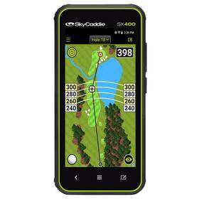Sg-rgf-ref-sx400 Skycaddie Skygolf Sx400 Gps Rangefinder Manufacturer Refurb - Black/lime