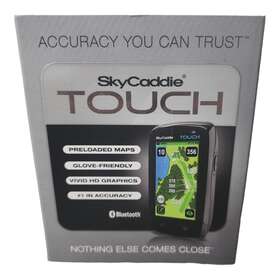 X8f-sctouch Skycaddie Touch Screen Golf Gps Distance Range Finder Tracker Tested And Working