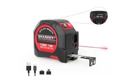 Dt10 Sparkey 198715696653 2-in-1 Laser Tape Measure 130ft Distance Measurement Area/vol