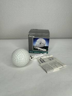 Starcase 021276007586 Vintage Golf Distance Finder Keychain New In Box Nos