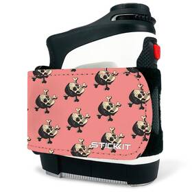 Stickit 857556006594 Magnetic Rangefinder Strap Pink Skulls Fits 50 Models Strong Mag