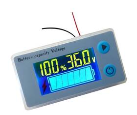 10-100v Strendier Jg005 Golf Cart Battery Meter - Digital Capacity Voltmeter Tester