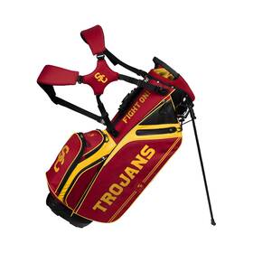 Sbg2 Team Effort Ncaa Caddie Carry Hybrid Golf Bag Usc Trojans