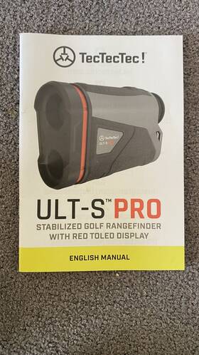 Tectectec 850025648103 Ult-s Pro Rangefinder With Stabilization