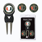 Tgo-47145 Internet Fulfillment Miami Hurricanes Ncaa Divot Tool Pack 637556471451