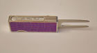 The White Ball Embossed Croc Collapsible Divot Tool Purple