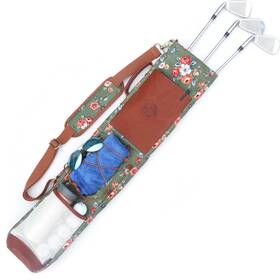 Tourbn 762102996758 Tourbon Outdoor Flower Golf Club Bag Sunday Bags Canvas Driving Range