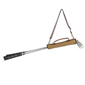 Tourbon 682228304438 Canvas Mini Golf Carry Sunday Bag Lightweight Driving Range Trai